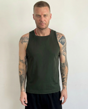 Load image into Gallery viewer, SQUARE NECK TANK TOP (GREEN)