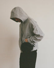 Load image into Gallery viewer, BOXY HOODIE (GREY MELANGE)