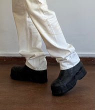 Load image into Gallery viewer, VULCANIZED PATINA LOW BOOT (BLACK-ON-BLACK)