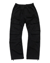Load image into Gallery viewer, CARGO SWEATPANTS (BLACK)