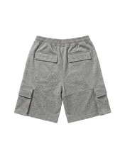 Load image into Gallery viewer, CARGO SWEATSHORTS (GREY MELANGE)