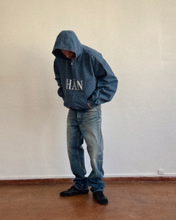 Load image into Gallery viewer, WASHED STRAIGHT JEANS (BLUE)