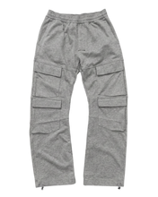 Load image into Gallery viewer, CARGO SWEATPANTS (GREY MELANGE)
